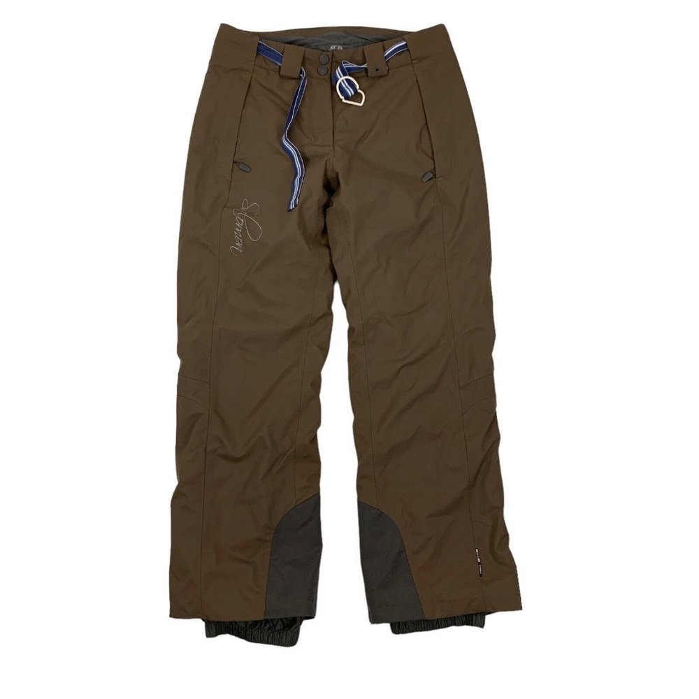 Salomon Women’s Snow Pants 10 Brown
